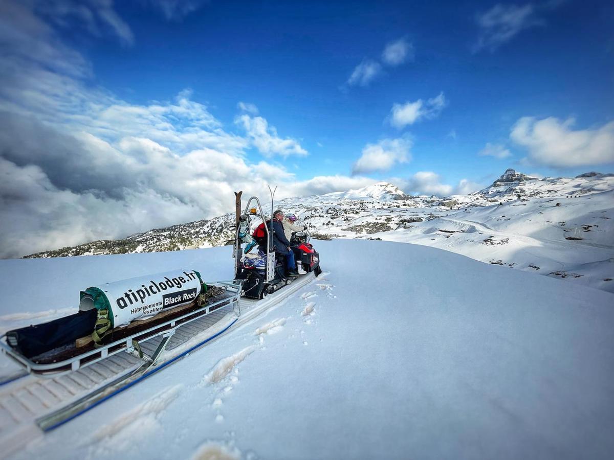 Atipic Lodge Arette Bagian luar foto